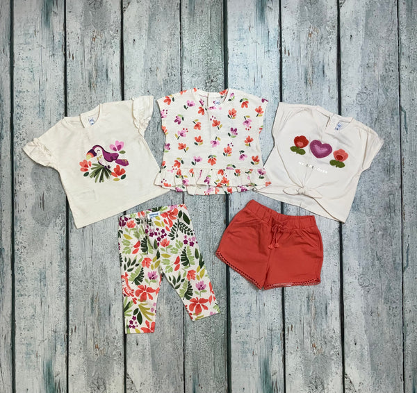 Coral Chenielle Shorts