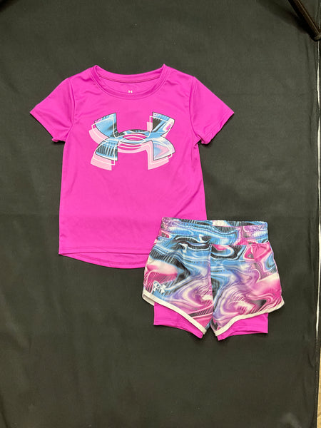 VIvid Magenta UA Logo Shirt