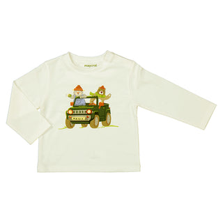 Bear Car Ride Long sleeve Shirt