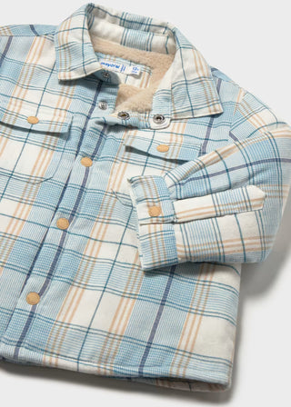 Boys’ Ultra-Soft 100% Cotton Plaid Shacket – Durable All-Season Layer-130 Kids Tops-Mayoral USA-Baby In Bloom