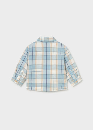 Boys’ Ultra-Soft 100% Cotton Plaid Shacket – Durable All-Season Layer-130 Kids Tops-Mayoral USA-Baby In Bloom