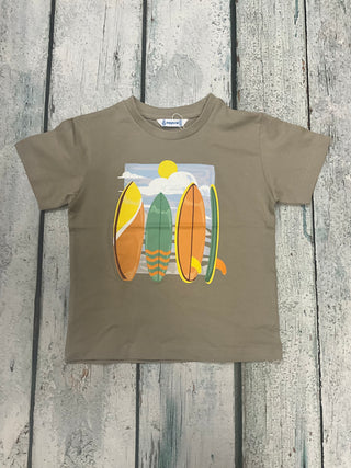 Tan Surfboard Shirt