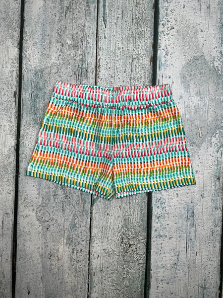 Printed Multi Color Shorts