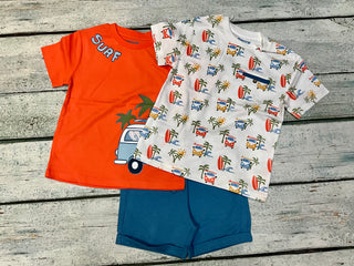 Orange Surf Shirt