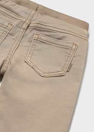 Kids’ Premium Pull-On Joggers – Versatile Khaki & Stretch Denim-140 Kids Bottoms-Mayoral USA-Baby In Bloom