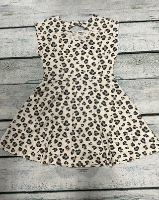 Leopard Print Twirl Dress-160 Dress/Romper/Jumpsuit-Mayoral USA-Baby In Bloom