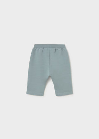 Soft Teal Ribbed Joggers – Premium Cozy Cotton Baby Pants-140 Kids Bottoms-Mayoral USA-Baby In Bloom