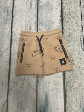 Tan Soccer Shorts-140 Kids Bottoms-Mayoral USA-Baby In Bloom