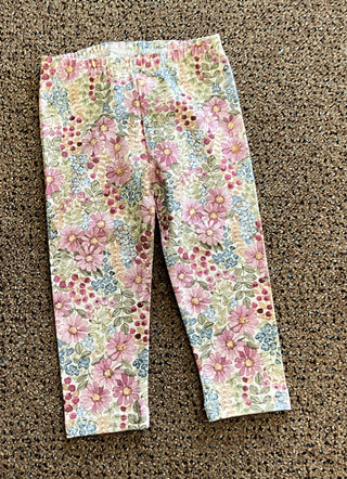 Soft Cotton Floral Print Leggings – Durable Play-Ready Comfort-140 Kids Bottoms-Mayoral USA-Baby In Bloom