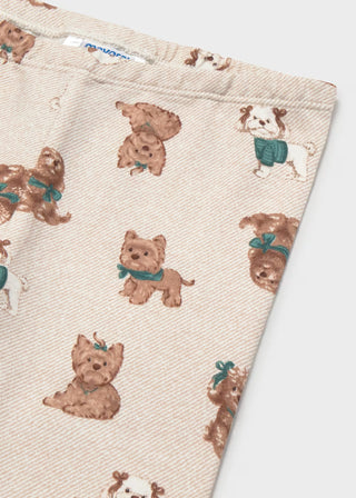 Adorable Little Poodle 2-Piece Puppy Print Outfit Set-150 Kids Sets-Mayoral USA-Baby In Bloom