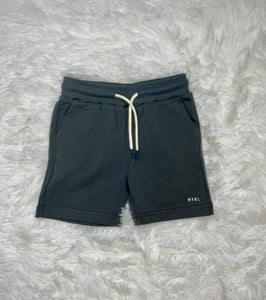 Dark Grey Fleece Shorts