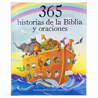 365 Bible Stories and Prayers Spanish Version-180 Books-Cottage Door-Baby In Bloom