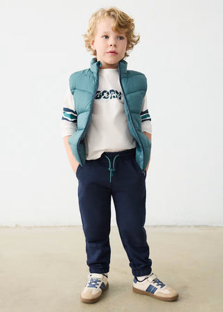 Arctic Core Insulated Puffer Vest – Quilted Sleeveless Jacket-130 Kids Tops-Mayoral USA-Baby In Bloom