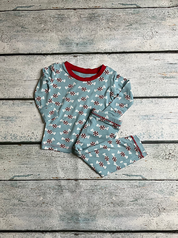 Stormy Sea Peppermints Pajamas