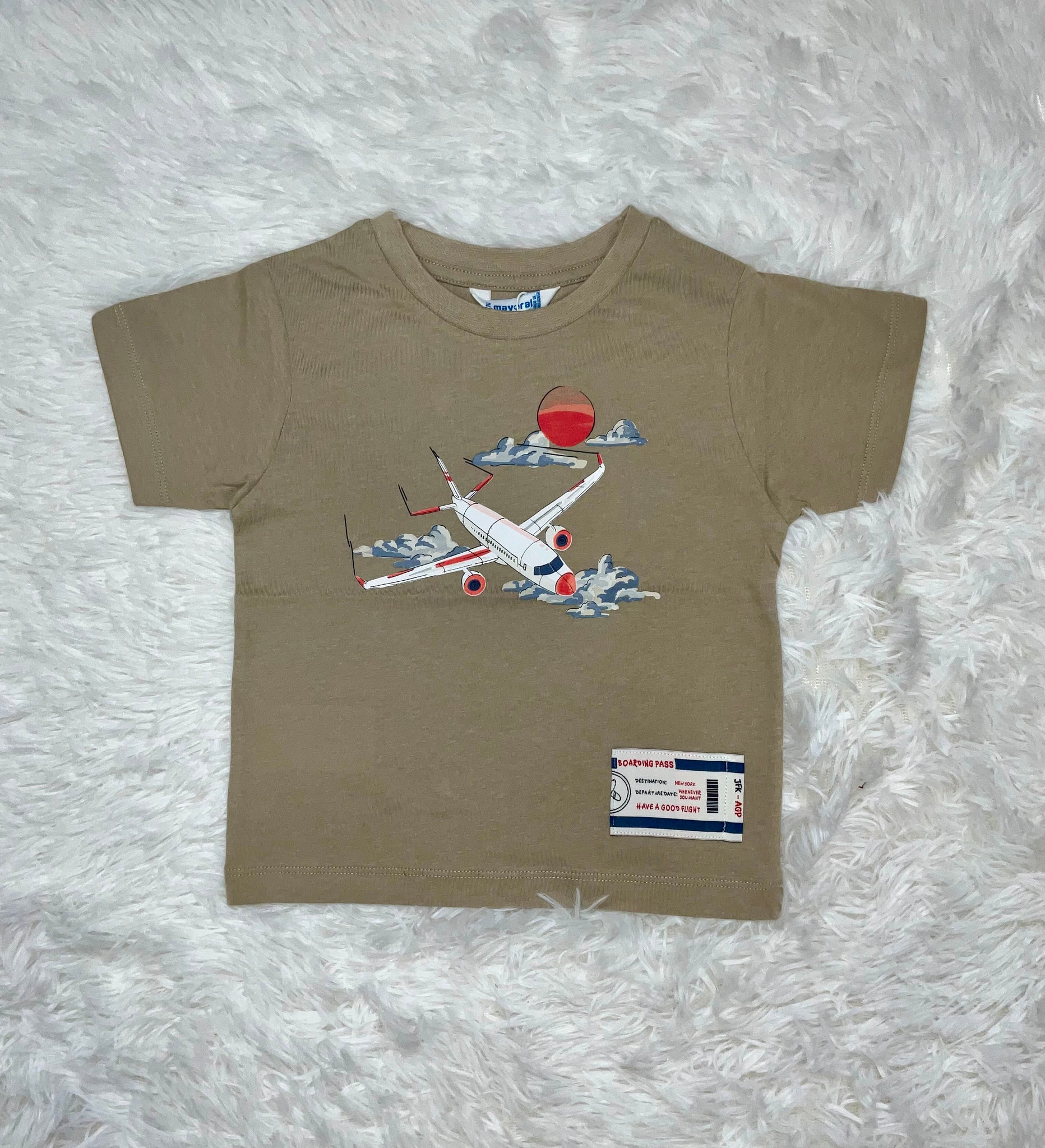 Airplane SUnset SHirt