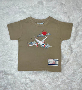 Airplane SUnset SHirt