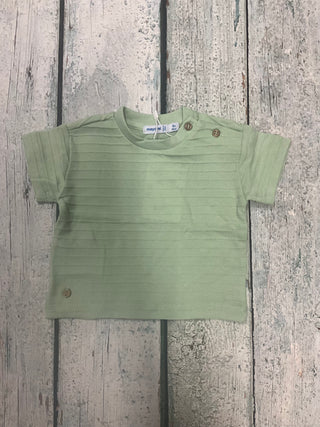 Matcha Textured shirt-130 Kids Tops-Mayoral USA-Baby In Bloom