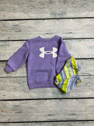 Transparent with Tie-Dye Legging Set