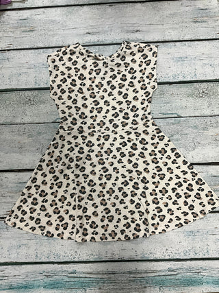 Leopard Print Twirl Dress-160 Dress/Romper/Jumpsuit-Mayoral USA-Baby In Bloom