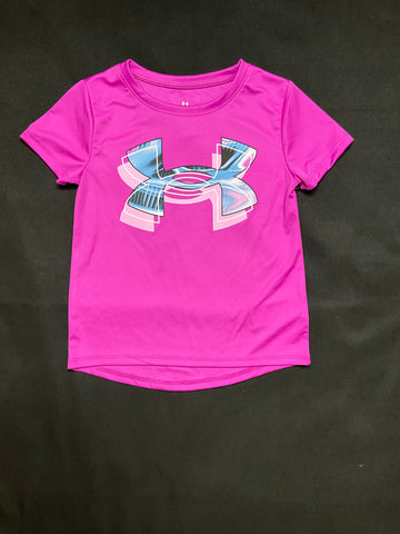 VIvid Magenta UA Logo Shirt