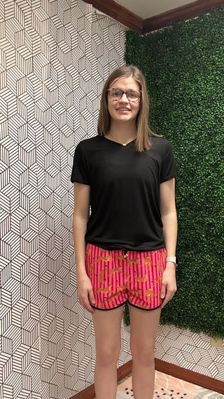 Savanna Soiree Everyday Shorts-220 Womens Bottoms-Jess Lea-Baby In Bloom