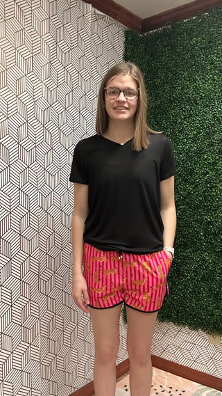 Basic Short Sleeve Tee-210 Womens Top-Jess Lea-Baby In Bloom