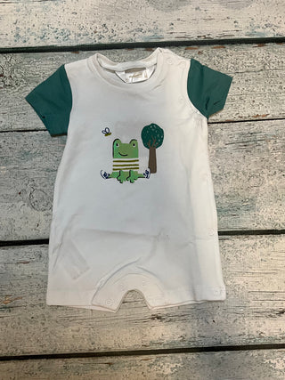 Little Gator Soft Cotton Baby Rompers – Fun Animal Summer Playsuits-160 Dress/Romper/Jumpsuit-Mayoral USA-Baby In Bloom
