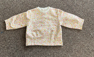 Mayoral Girls’ Floral Sweater-130 Kids Tops-Mayoral USA-Baby In Bloom