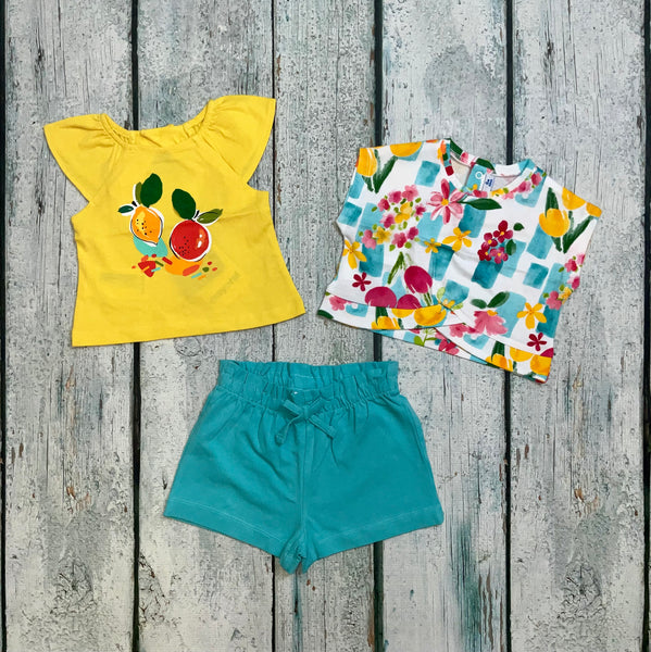 Teal Shorts