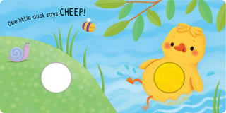 Five Little Ducks: Squeak Me! Interactive Toddler Board Book-190 Toys-Simon and Schuster-Baby In Bloom