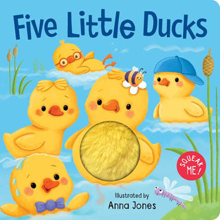 Five Little Ducks: Squeak Me! Interactive Toddler Board Book-190 Toys-Simon and Schuster-Baby In Bloom