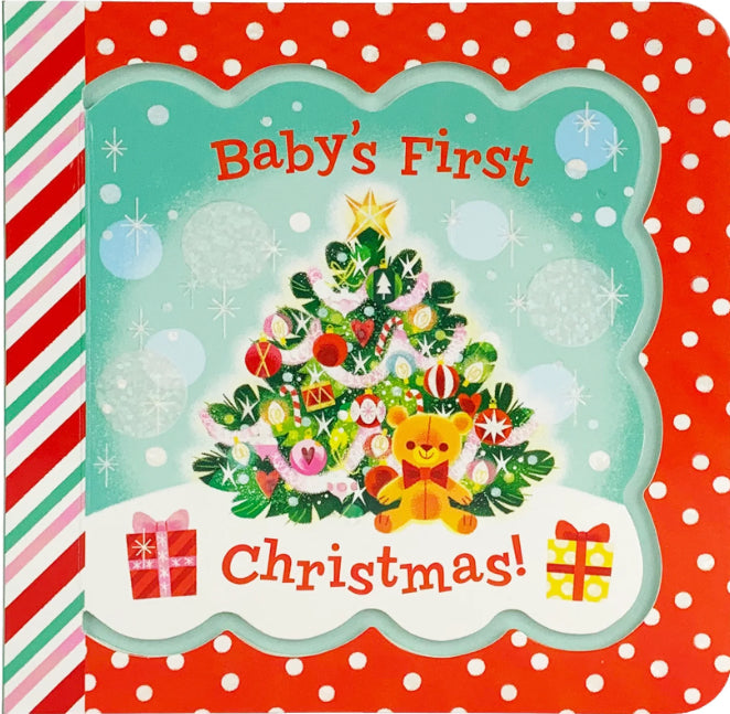 Baby’s First Christmas greeting card book 