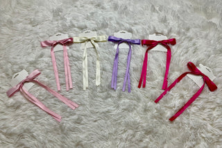 Smaller Flat Bow-Distress-Suzy Q-Baby In Bloom