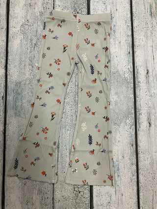 Botanical flare pants