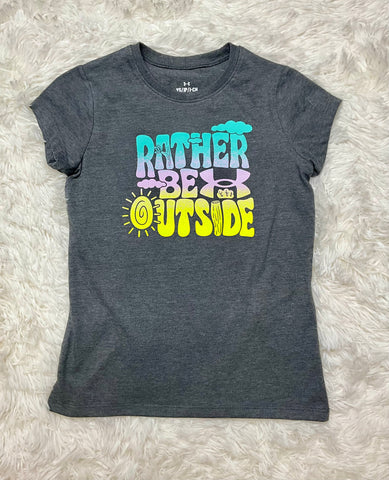 UA Rather Be Outside Shirt Youth Small