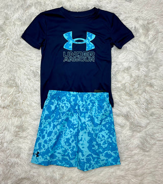 Water Printed Short Match Up