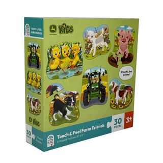John Deere Kids Touch and Feel Farm Puzzles