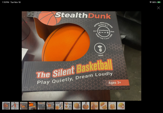 Stealthdunk: The Silent Basketball. Small
