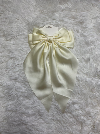 Satin Flat Bow-Distress-Suzy Q-Baby In Bloom
