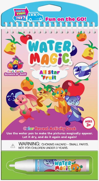 Mess Free Water Magic Reveal Pad: Reusable Activity Book-190 Toys-Scentco-Baby In Bloom