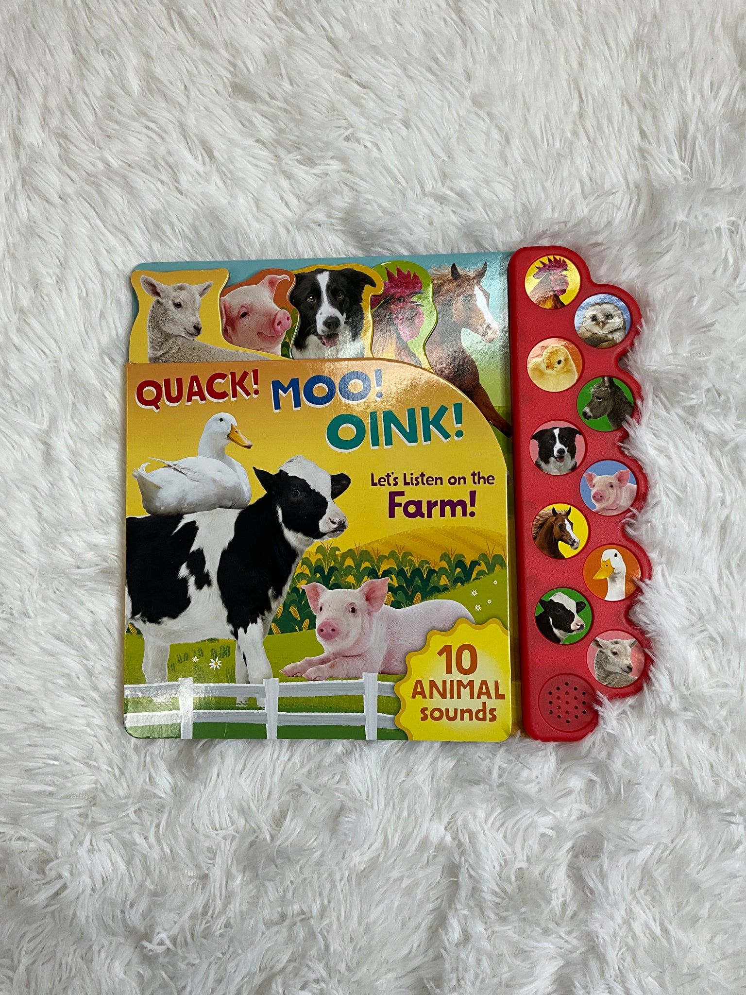 Quack! Moo! Oink! Sound Book