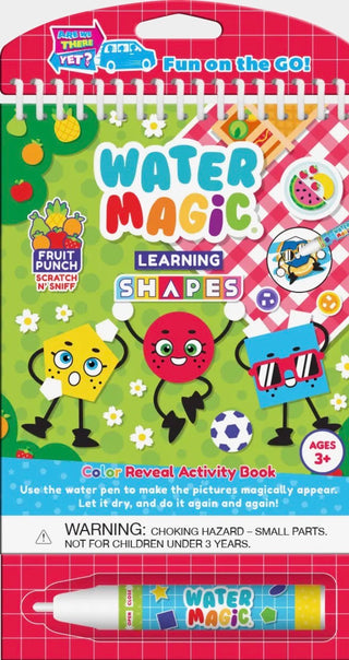 Mess Free Water Magic Reveal Pad: Reusable Activity Book-190 Toys-Scentco-Baby In Bloom