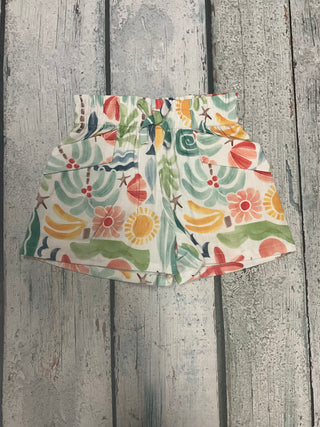 Fun Bright Printed Shorts-140 Kids Bottoms-Mayoral USA-Baby In Bloom