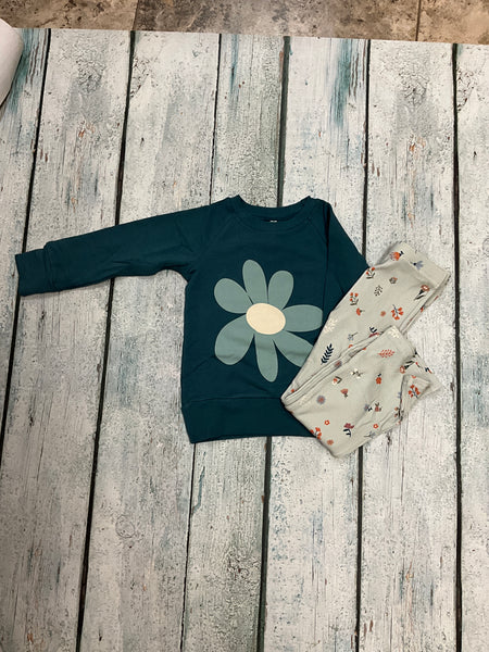 Botanical flare pants 