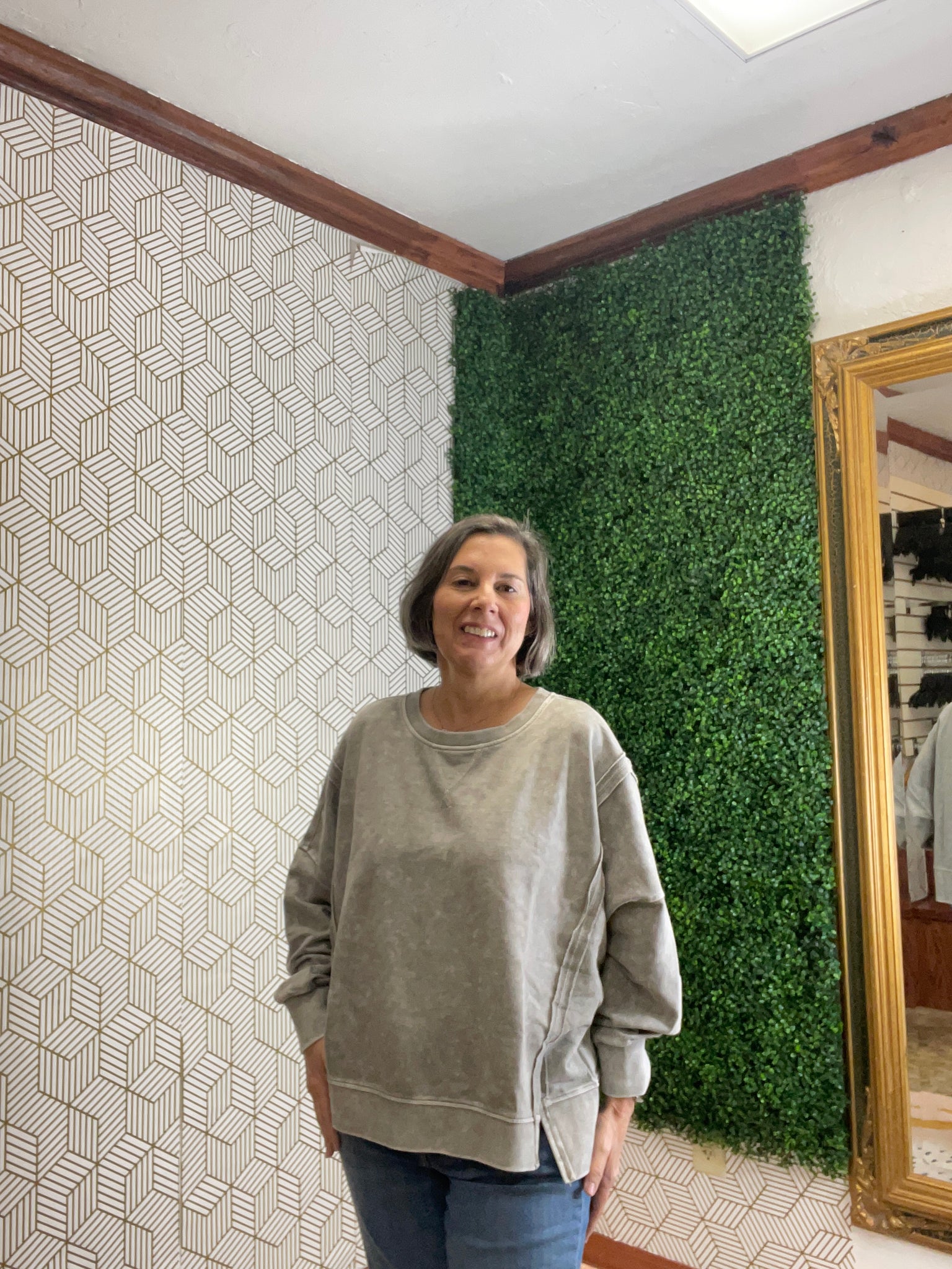 Charcoal Acid Wash Shirt