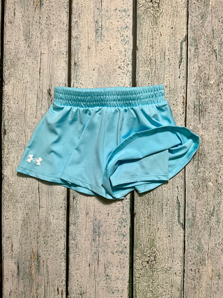 Solid Twofer Short-Distress-Under Armour-Baby In Bloom