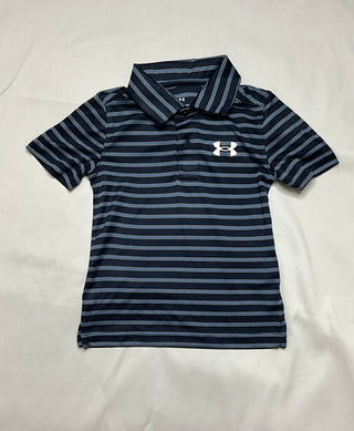 Midnight Navy Stripe Polo
