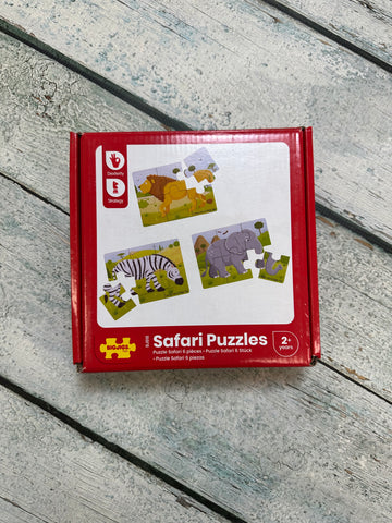 3 Pack Safari Puzzles