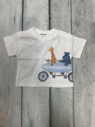 Summer Friends Shirt-150 Kids Sets-Mayoral USA-Baby In Bloom