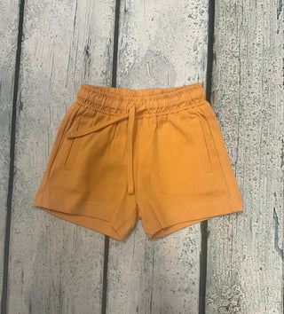 Melon Colored Shorts-140 Kids Bottoms-Mayoral USA-Baby In Bloom